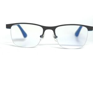 Prodesign Denmark Race 4 c6131 51[]18 145 Black‎ Blue Half Rim Eyeglasses 21174